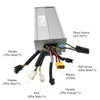 Elepedol 1500W 3000W 18 Mosfet 56-90V 60A High Power Electric Bike Motor Controller 