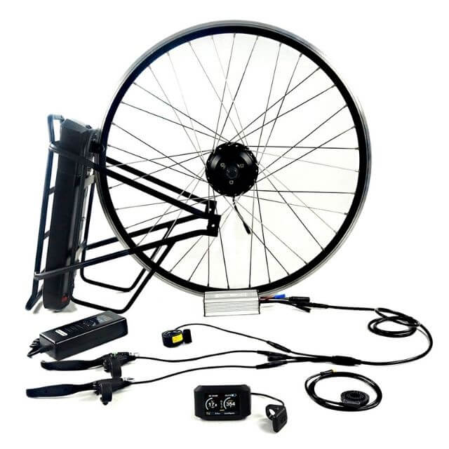 AKM100SX ebike kit with RACK-1 battery 02