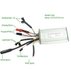 Elepedol 9 Mosfet 36V / 48V 22A 25A Ebike Motor Controller 