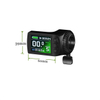 Elepedol LCD9 36V 48V Colorful Electric Bike LCD Display with Thumb Throttle